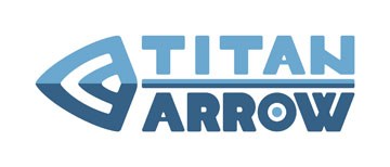 TitanArrowGames logo color blue